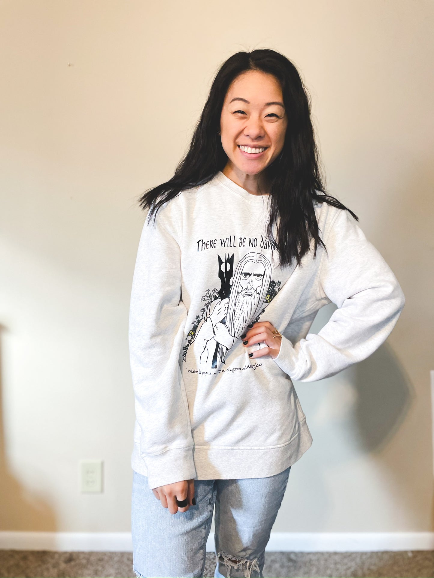 Thrifted - Large - "The White Wizard