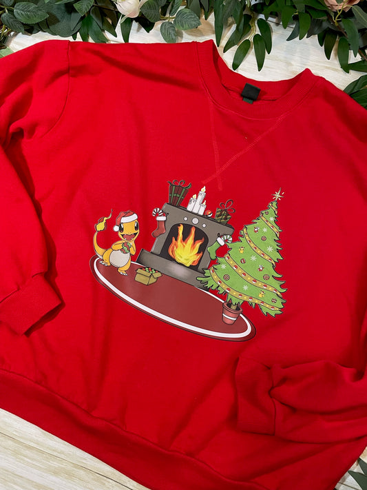 Thrifted - Large - "The Pokeball Rock"