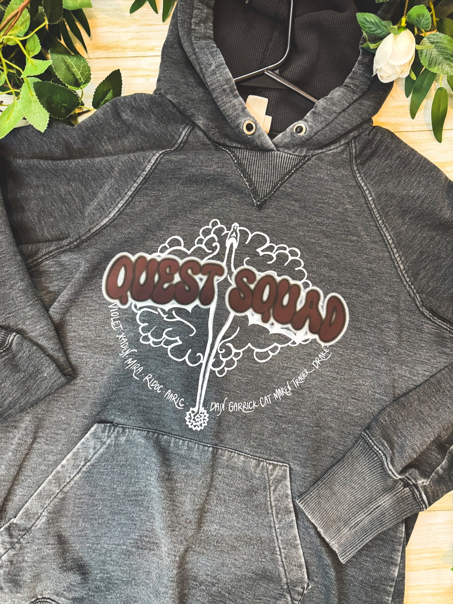 Thrifted - Large - "The Quest Squad"