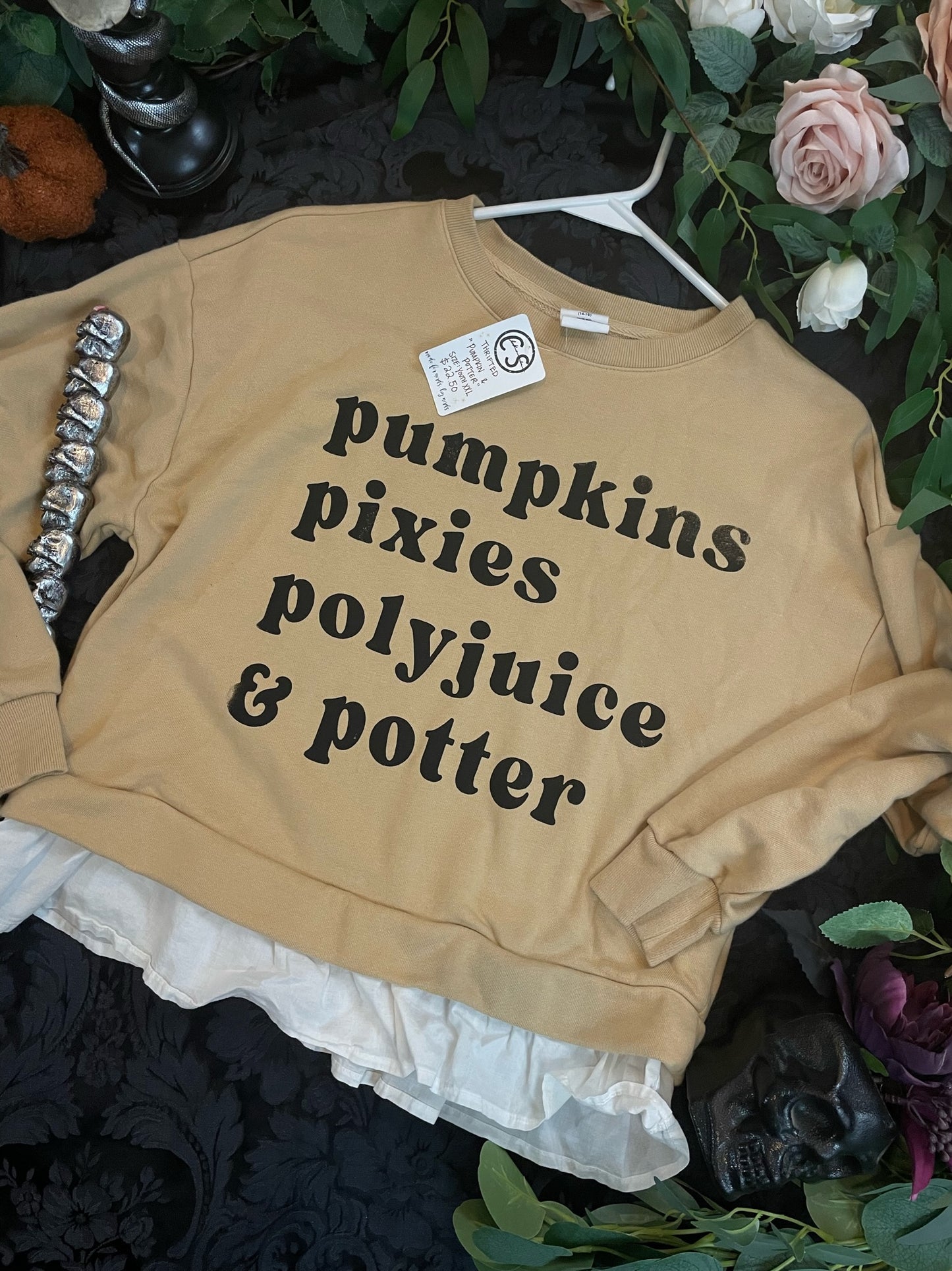 Thrifted - Youth 2X - "The Pumpkin & Potter"