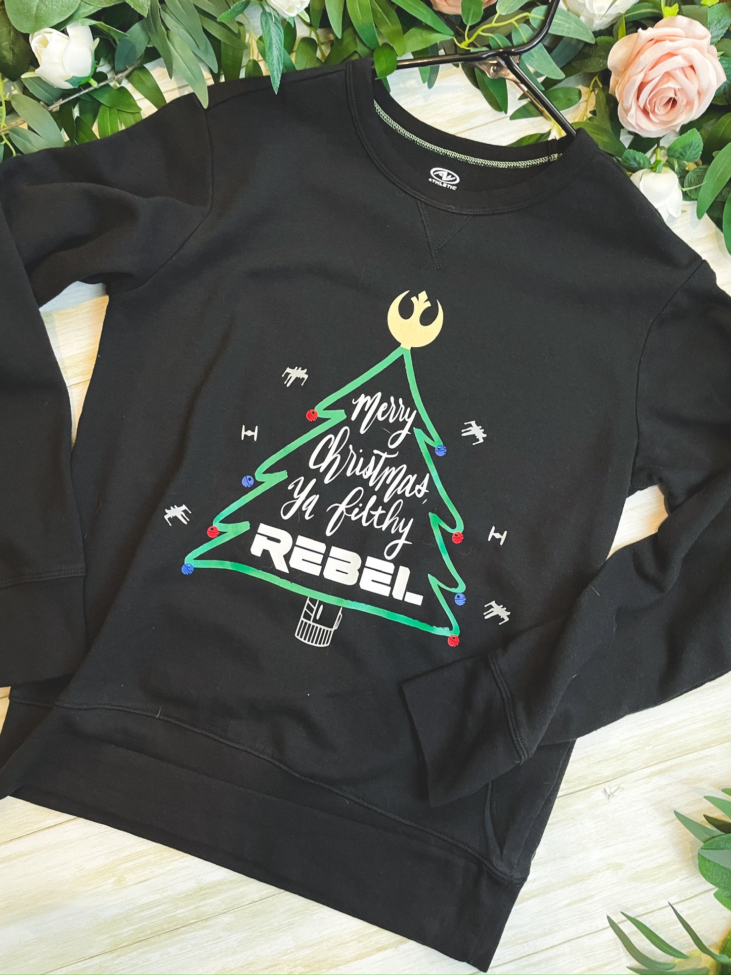 New Ready to Ship - Youth XL - "A Merry Galaxy"