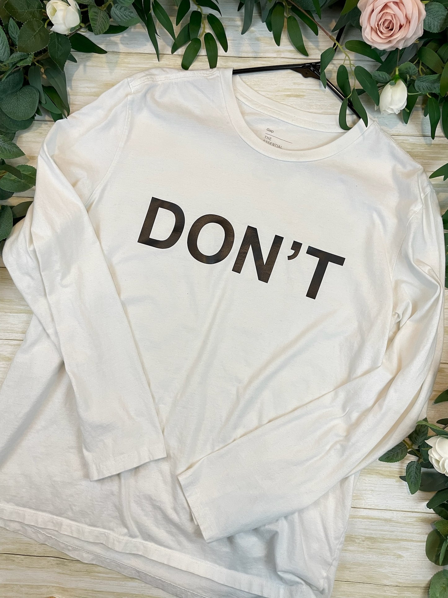 Thrifted - Large - "Don't"