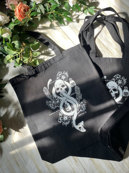 New Ready to Ship - "The Morsmordre" Tote Bag