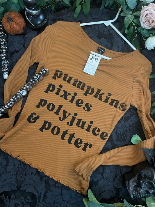Thrifted - Youth XL - "The Pumpkin & Potter"