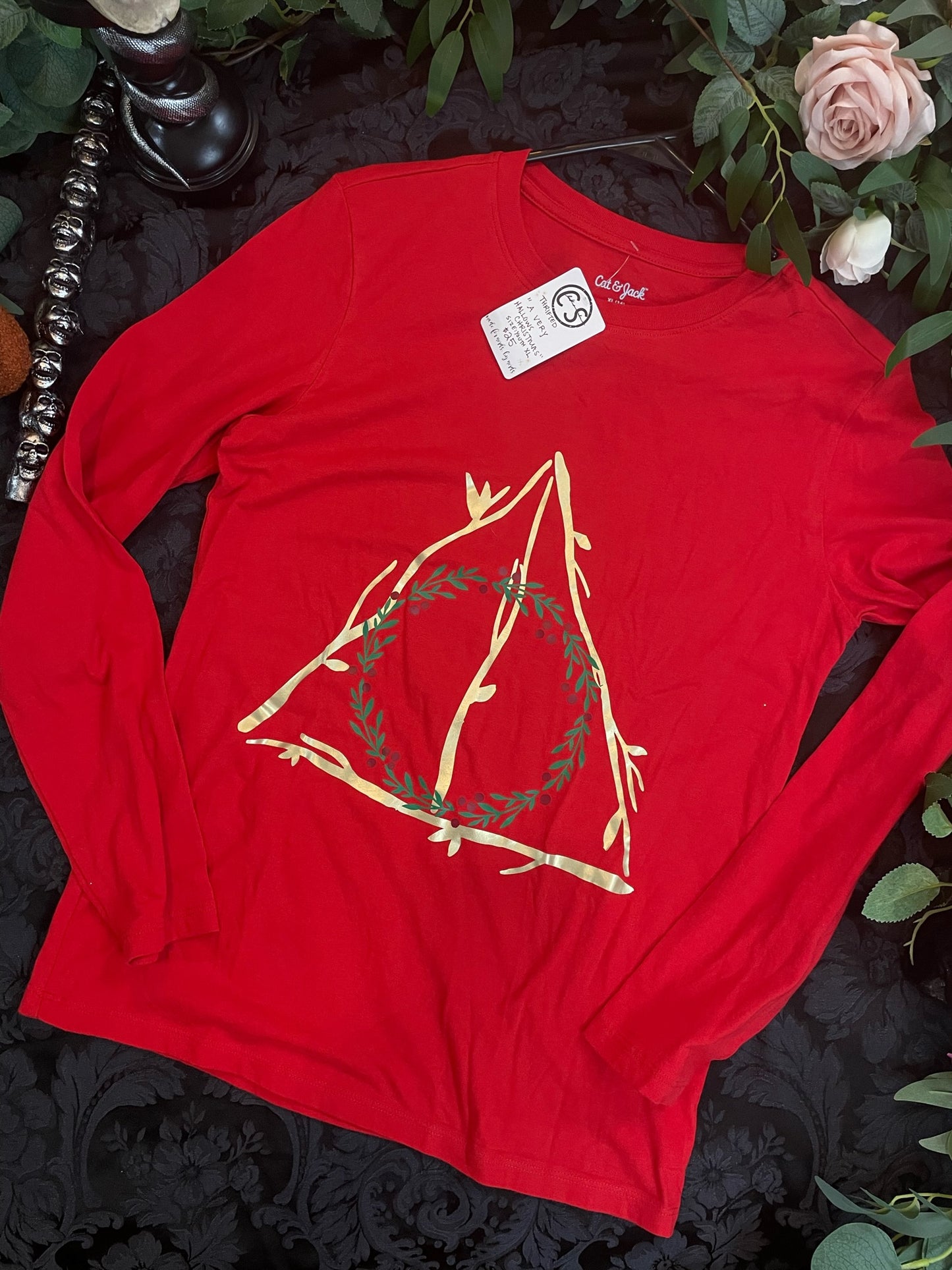 Thrifted - Youth XL - "A Very Hallows Christmas"